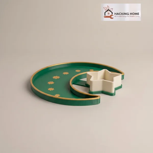 Crescent Date Tray with Star Bowl photo 10