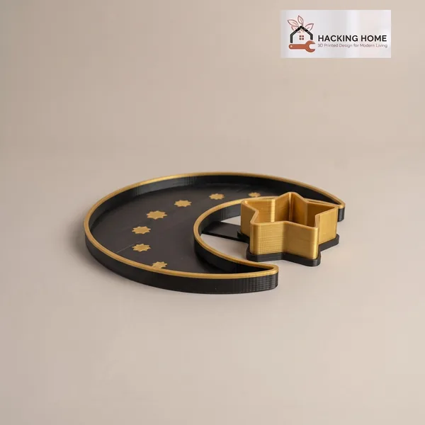 Crescent Date Tray with Star Bowl photo 12