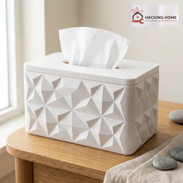 Faceted Tissue Box Cover photo 8