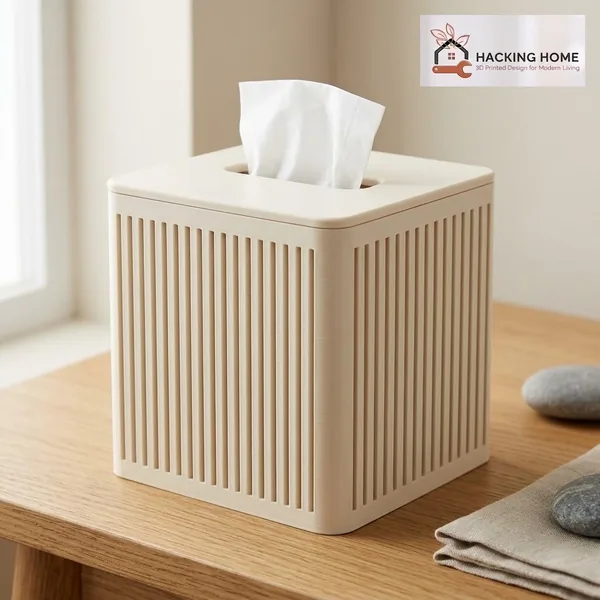 Fence Board Tissue Box Cover