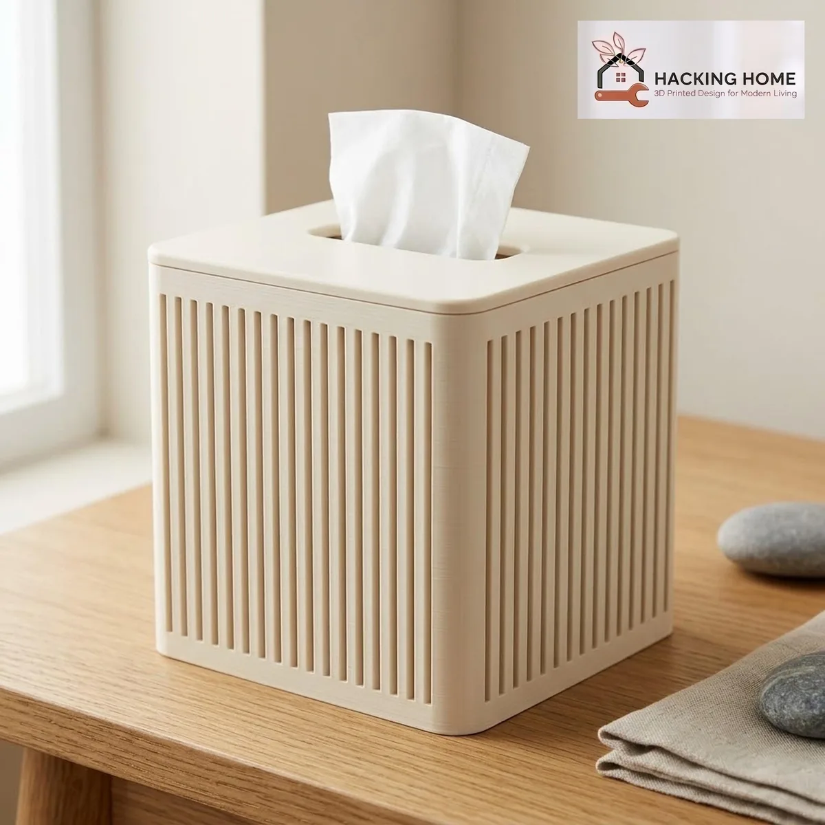 Fence Board Tissue Box Cover