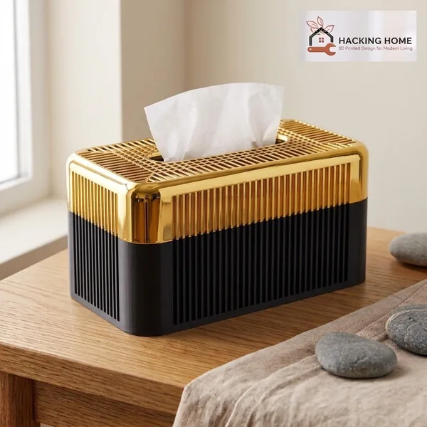 Fluted Tissue Box Cover photo 12