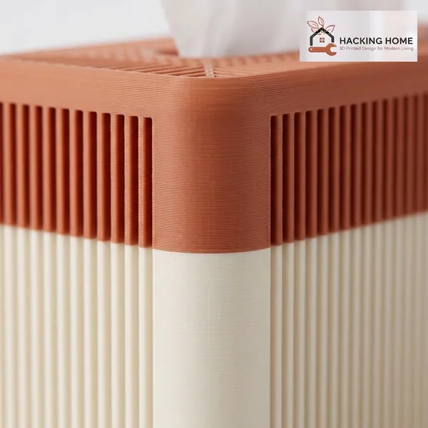 Fluted Tissue Box Cover photo 4