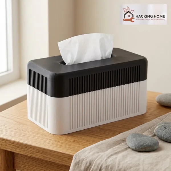 Fluted Tissue Box Cover photo 5