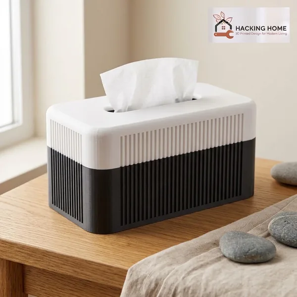 Fluted Tissue Box Cover photo 6