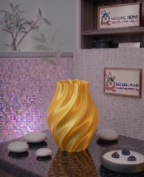 Matte Swirl Vase photo 13
