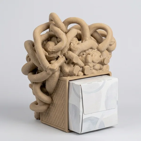 Medusa's Silence Tissue Box Holder photo 5