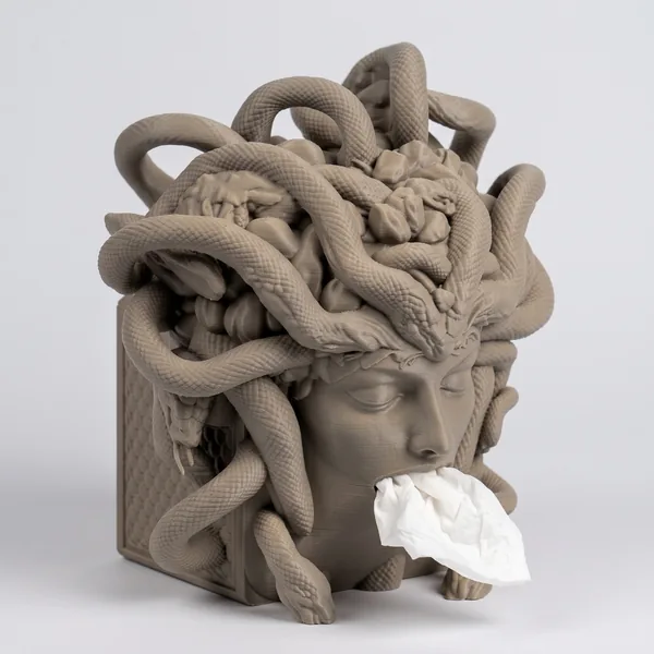Medusa's Silence Tissue Box Holder photo 6