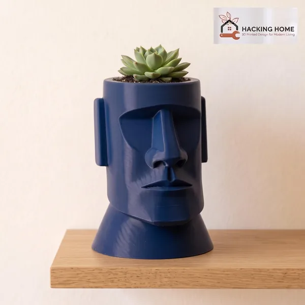 Moai Head Planter photo 11