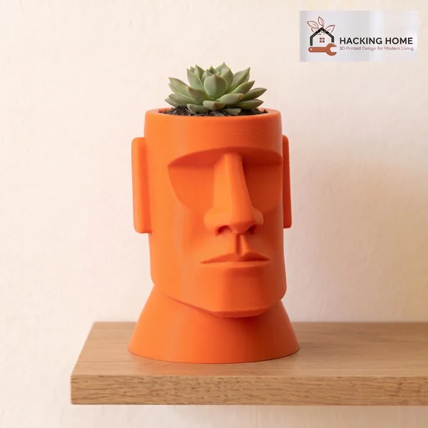 Moai Head Planter photo 14