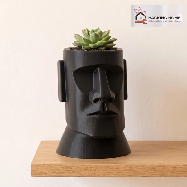 Moai Head Planter photo 7