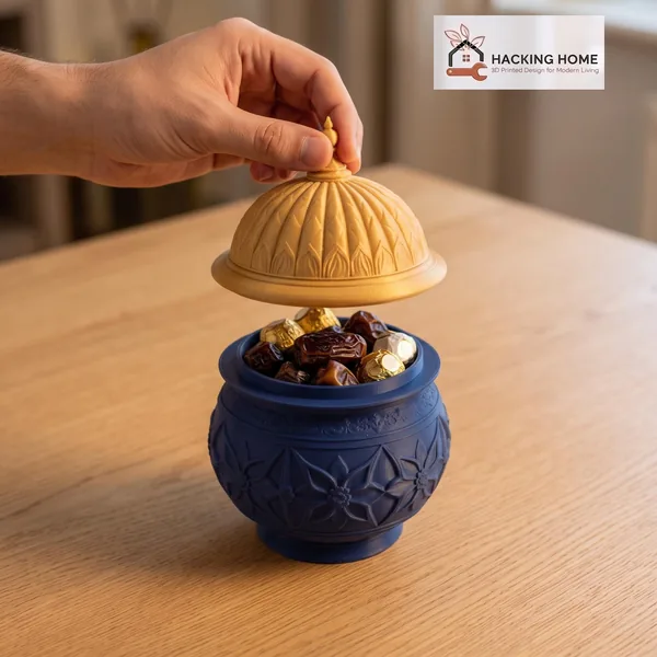 Mosque Dome Jar with Lid photo 6