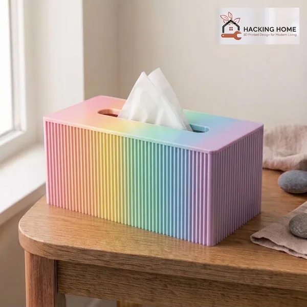 Ribbed Tissue Box Cover photo 15