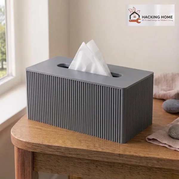Ribbed Tissue Box Cover photo 6