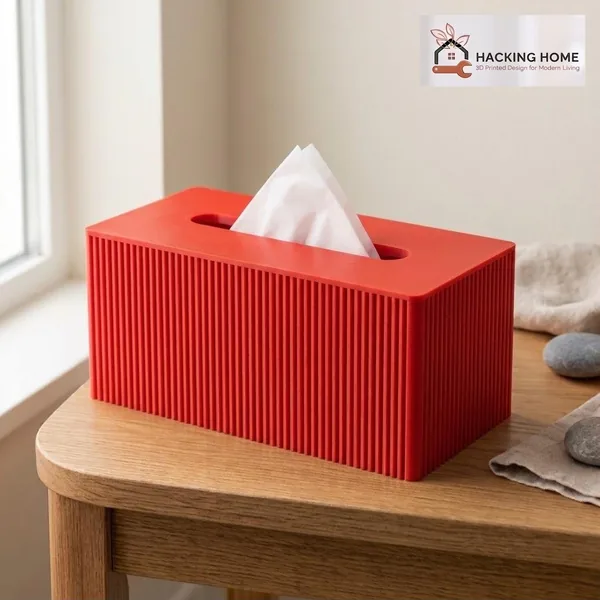 Ribbed Tissue Box Cover photo 9