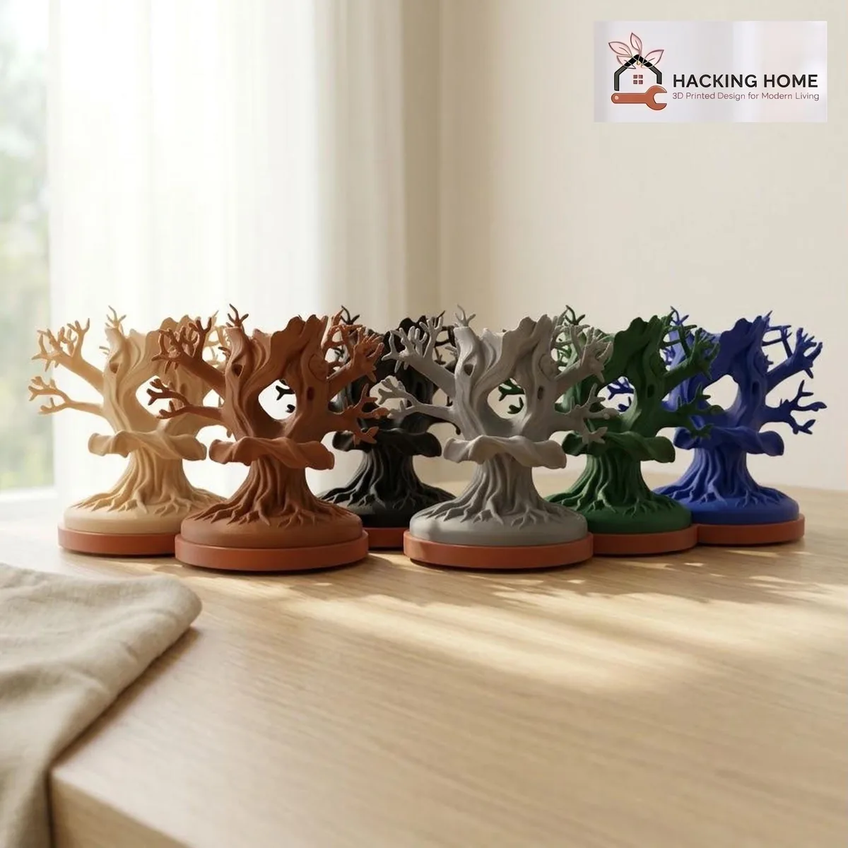 Rotating Tree Phone Stand