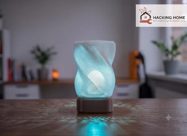 Spiral Lattice Lamp photo 3