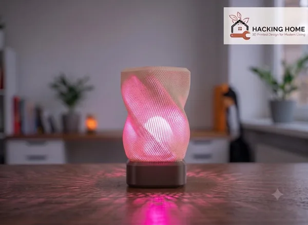 Spiral Lattice Lamp photo 5