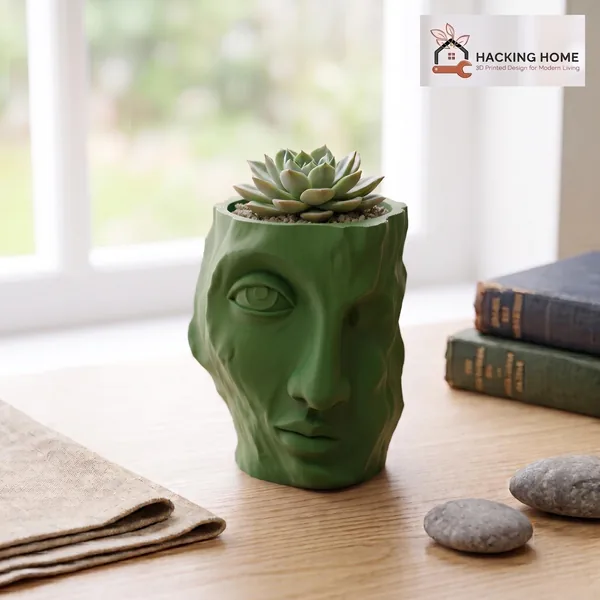 Stone Face Planter photo 12