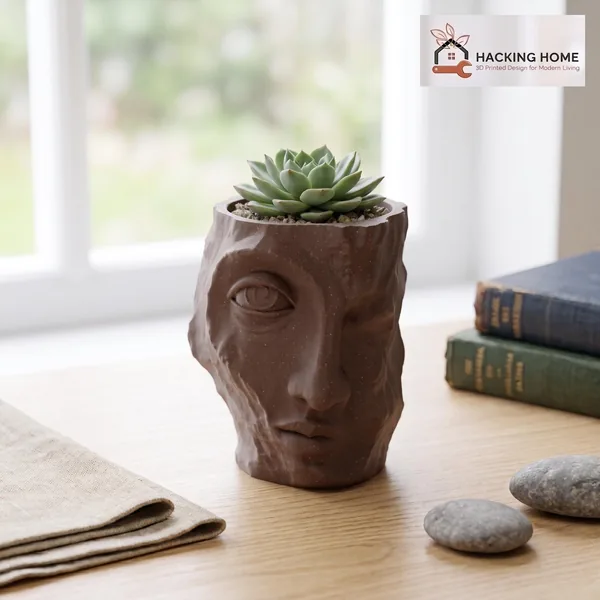 Stone Face Planter photo 5