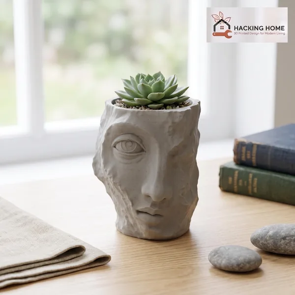 Stone Face Planter photo 8
