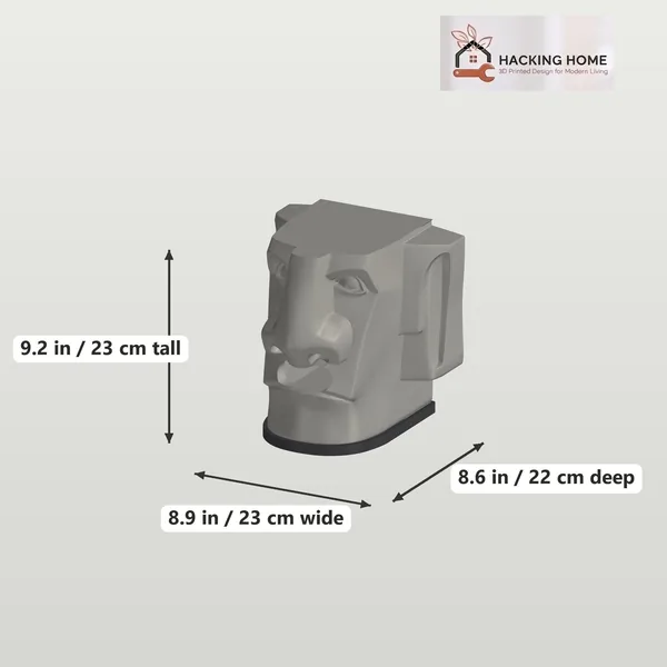 Stone Head Tissue Box Holder photo 3