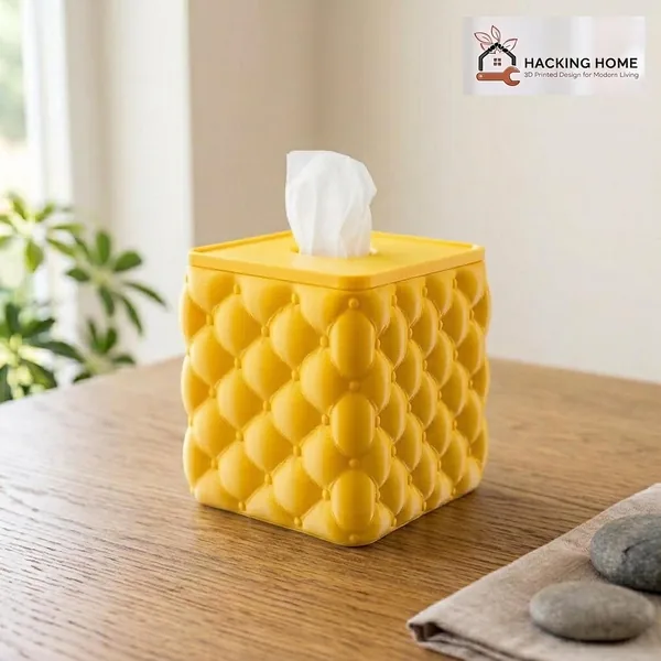 Tufted Tissue Box Cover photo 11