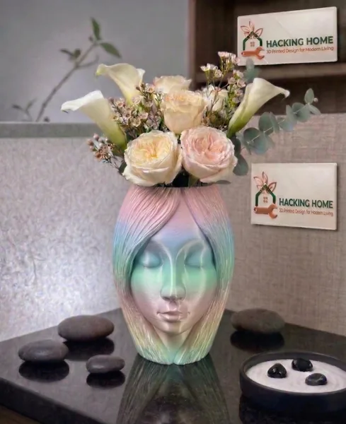 Woman Face Flower Pot photo 13