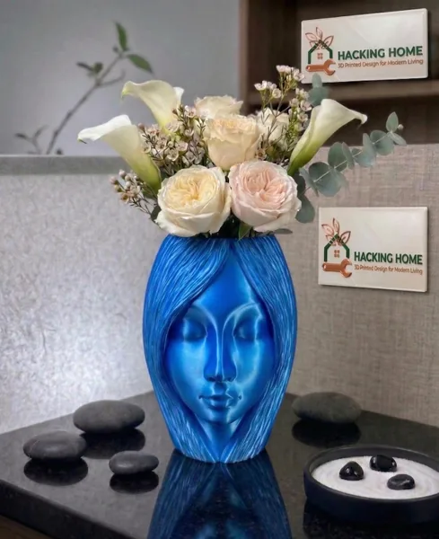 Woman Face Flower Pot photo 6